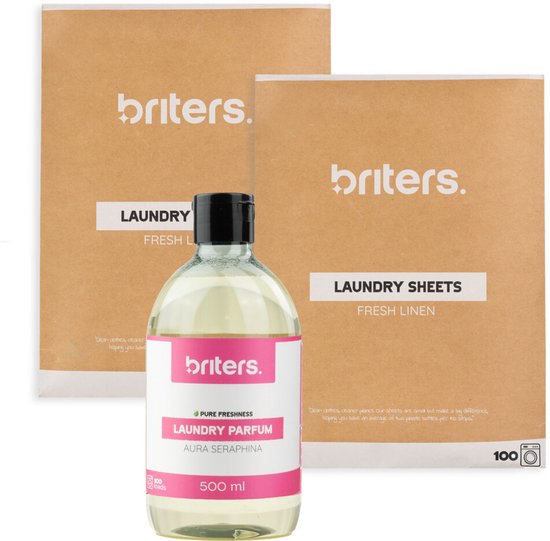 Briters Wasstrips 200x met Wasparfum 500 ml Pakket