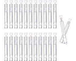 Doodadeals® - Bellenblaas Bruiloft – Uitdeelcadeaus – Versiering – Vlekvrij – 24 stuks