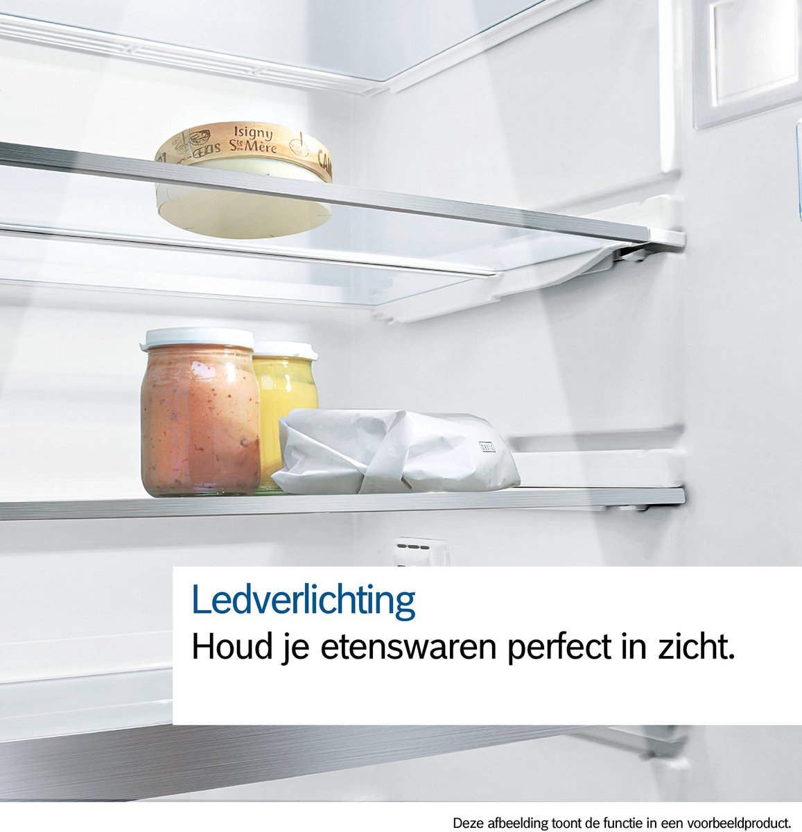 Bosch KGN33NSDB - Serie 2 - Koelkast -Koel-vriescombinatie - 175.4 x 61.4 cm - Total No Frost - Nooit meer ontdooien - Zilver- Led verlichting - Energielabel D — afbeelding 7