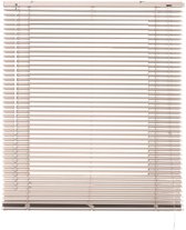 Storesdeco - Aluminium Jaloezieën met Koord Grijs stenen kleur 90x250