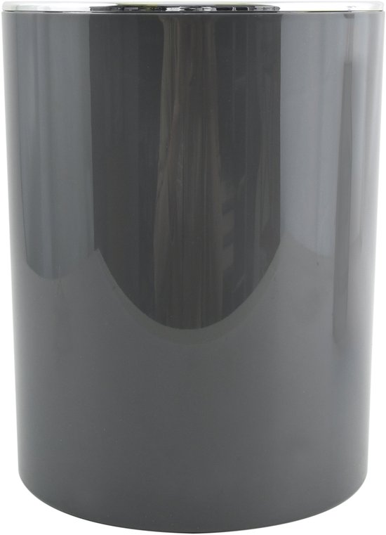 MSV Pedaalemmer 6L - KAMAKA - Prullenbak Badkamer - ABS - Grijs