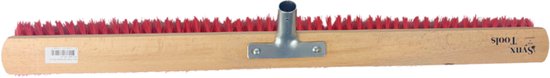 Synx Tools Stal bezem 80 cm - bezems - straatbezem - buiten bezem - Incl. steelhouder van Synx Tools — afbeelding 4