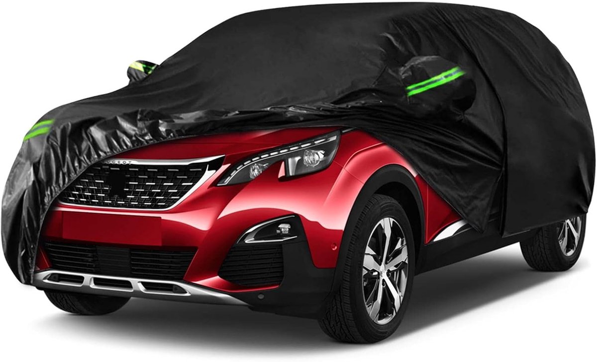 Famanu – Waterdichte autohoes, op maat gemaakt voor een SUV, ademend en beschermend, perfect voor bescherming tegen hitte, water en uv-stralen gedurende het hele jaar
