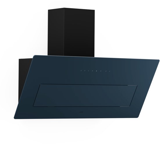 Klarstein Sleekair Afzuigkap – 90 Cm Wandkap, 718 M³/H, A++ Energie-Efficiëntie, Touch-Bediening, Led 5W, Dubbele Ventilatie, Antraciet