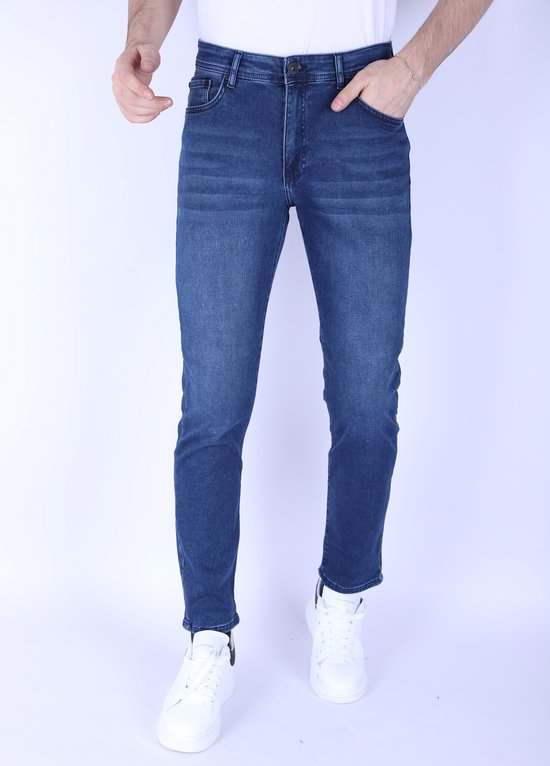 Nette Regular Fit Super Stretch Heren Jeans - DP52 - Blauw