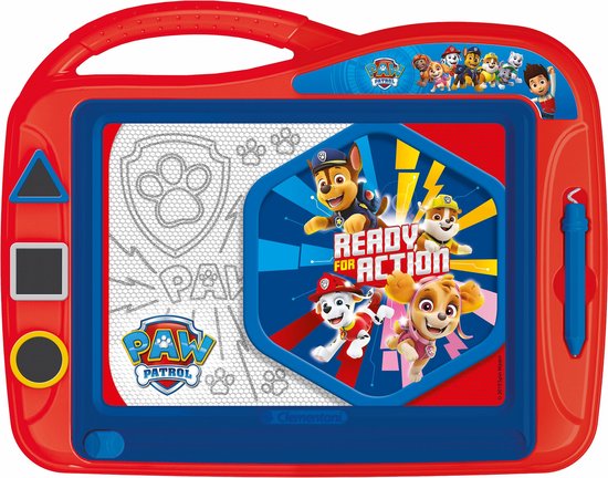 Clementoni Kleuren & Knutselen, Paw Patrol Magnetisch tekenbord, Ardoise Magique - 15112