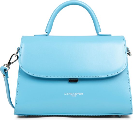 Lancaster Paris Small Handtas - Leer - Blauw