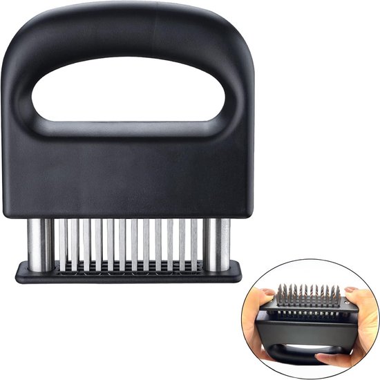 Vleesmalmaker Met Ultrascherpe Messen Steaker Van 100% Roestvrij Staal Meat Tenderizer Voor Het Zacht Maken Rund Kip Varken Kalf Steak Vaatwasmachinebestendig 663103330 Vleesmalmaker Met Ultrascherpe Messen Steaker Van 100% Roestvrij Staal Meat Tenderizer Voor Het Zacht Maken Rund Kip Varken Kalf Steak Vaatwasmachinebestendig 663103330