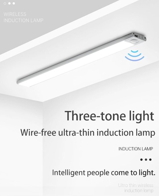 TLVX LED Lamp met Beweging Sensor Oplaadbaar / Draadloos / 5V / USB ...