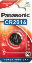 Panasonic CR2016 3V Lithium knoopcel batterij 12 Stuks