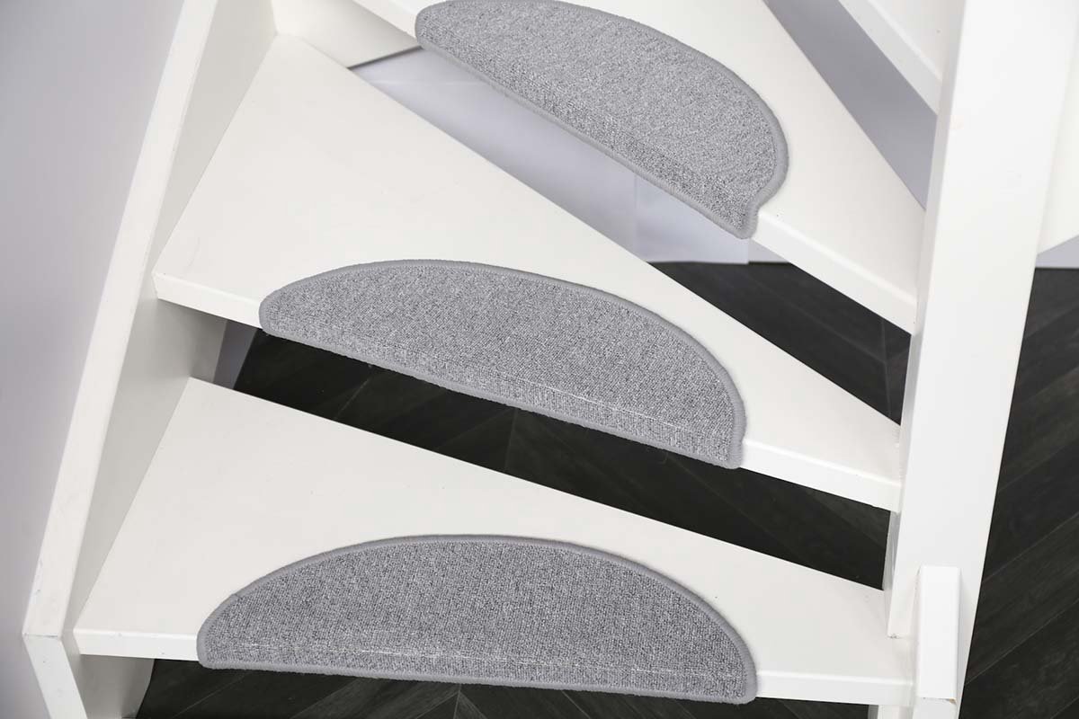 Trapmatten Bali - 15 stuks - grijs - 56x16x4 cm