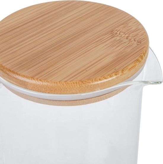 365 kan met deksel, helder glas/kurk, 1.5 l 365 kan met deksel, helder glas/kurk, 1.5 l