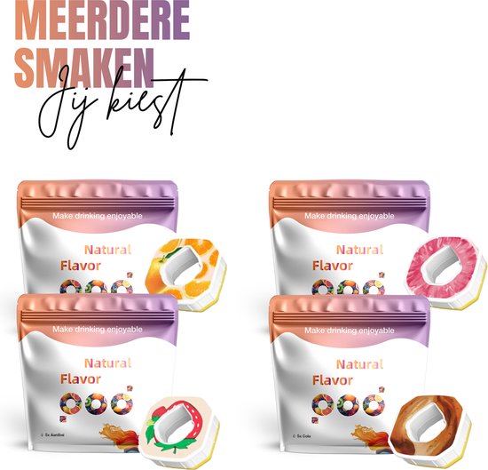 Air Water up GeurPods 5x – Lemon smaak – Geurwater Pods navulling – Aroma Pod – Vegan – BPA vrij