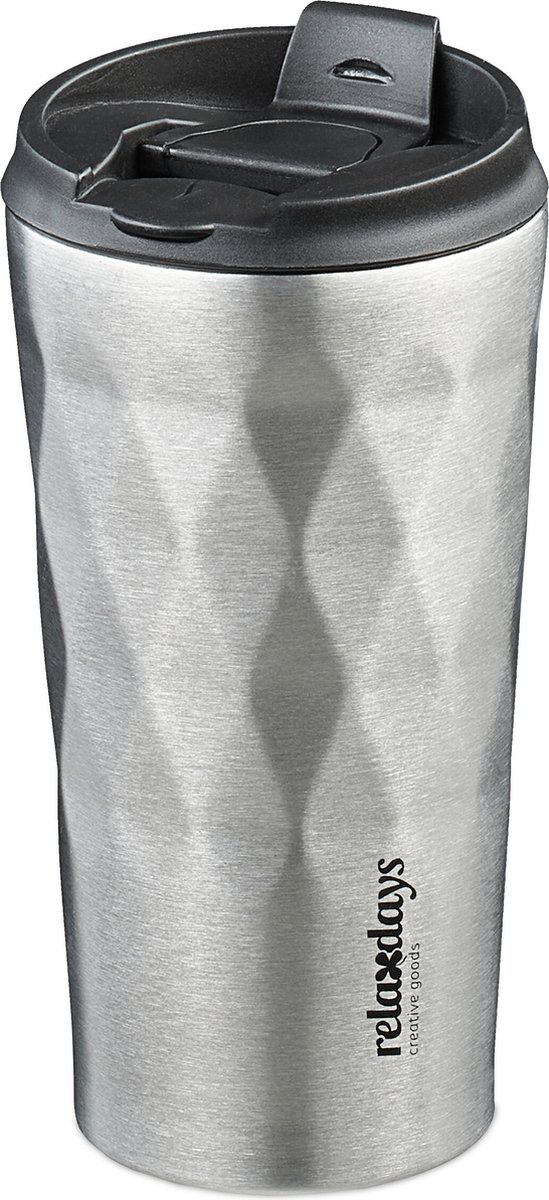 thermosbeker rvs - 350 ml - koffie - lekt niet - to go