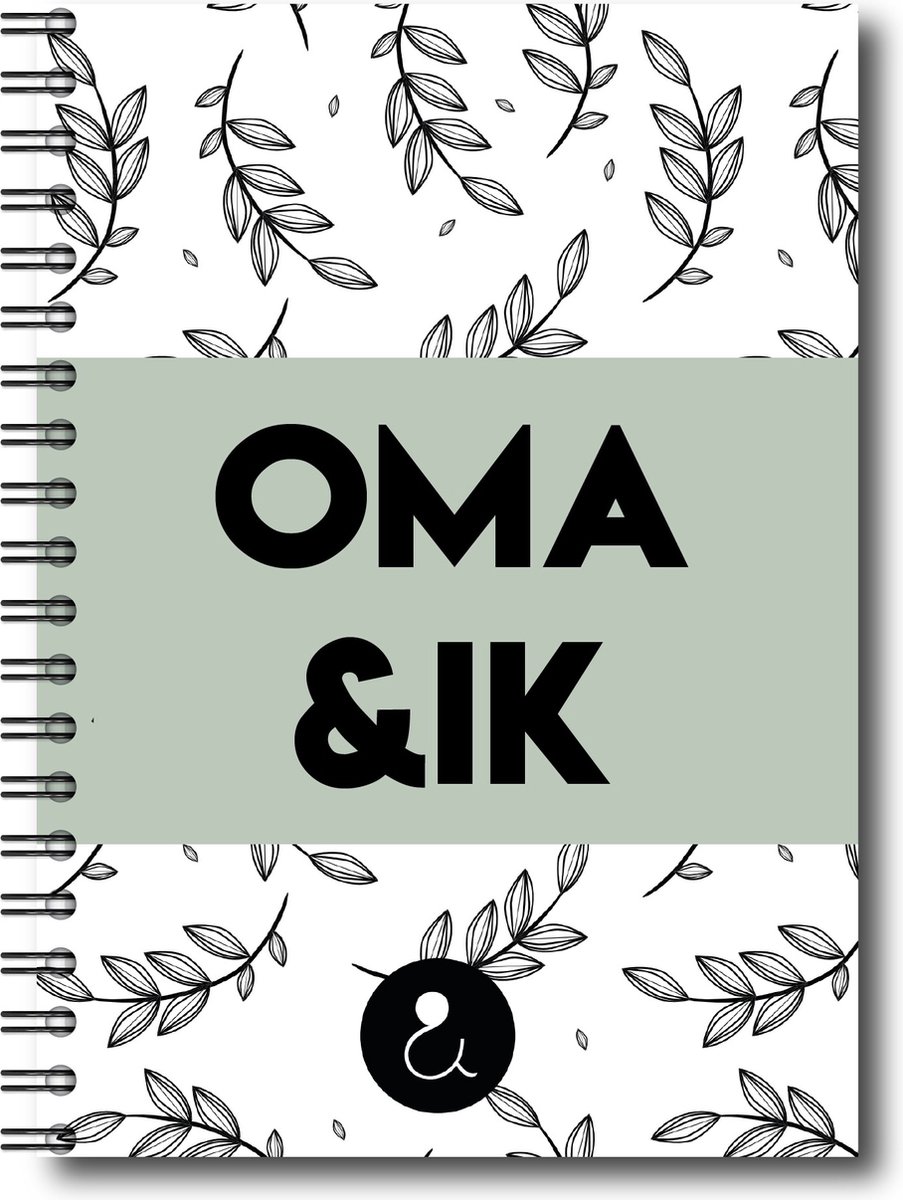 Studio Ins & Outs Invulboek 'Oma & ik' - Groen