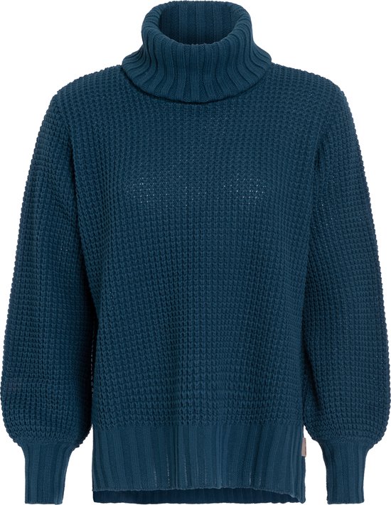 Bol Coltrui Paars Dames Knit Factory Robin Gebreide Dames Coltrui