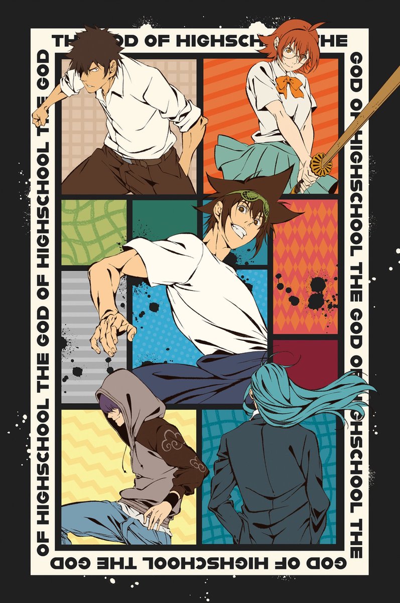 ABYSTYLE Poster The God of High School - Group 61x91,5cm Divers