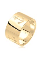 Elli Ring pour femme avec motif Anker maritime en Argent sterling 925
