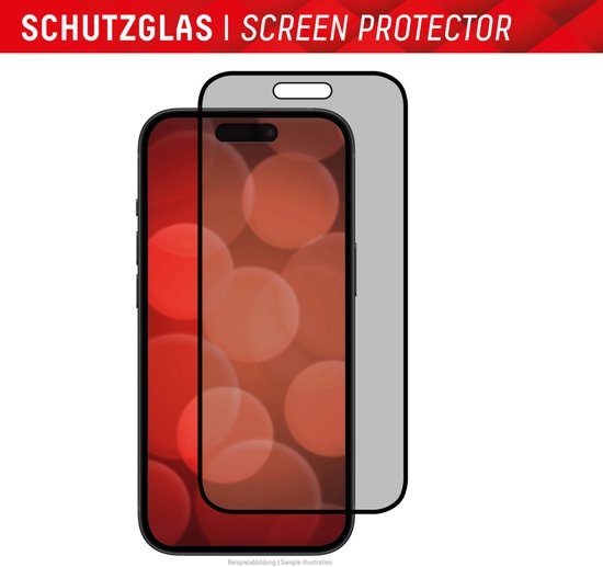 Protecteur d'écran en verre trempé de qualité supérieure pour Apple iPhone  15 Plus, transparent, Apple iPhone 15 Plus