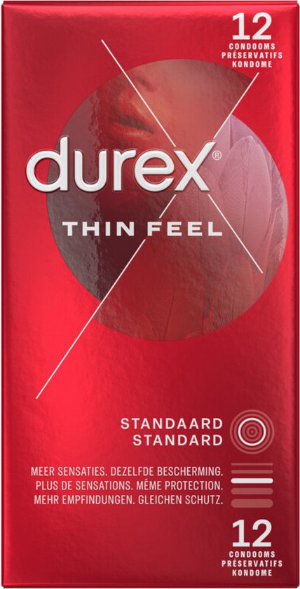 Foto: Durex condooms thin feel 2x 12 stuks