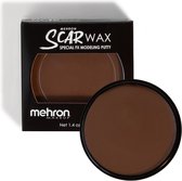 Mehron - Scar Wax - Modelling Putty - Voor het creëren van littekens snijwonden - Dark