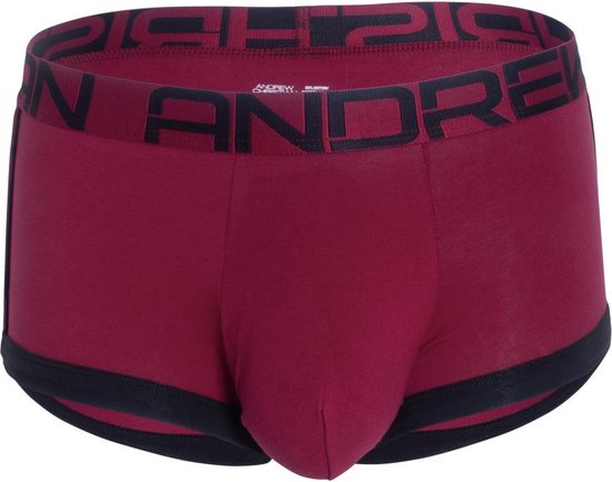 Andrew Christian TROPHY BOY® For Hung Guys Boxer Burgundy - MAAT L - Heren Ondergoed - Boxershort voor Man - Mannen Boxershort