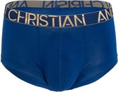 Andrew Christian Happy Modal Boxer w/ ALMOST NAKED® Navy - MAAT L - Heren Ondergoed - Boxershort voor Man - Mannen Boxershort