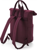Twin Handle Roll-Top Backpack BagBase - 11 Liter Burgundy