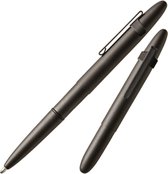 Bullet Space Pen, Armor Black avec revêtement Cerakote ultra résistant avec clip (#400H-190-BCL)
