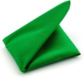 Pochet Zijde Smaragd Groen F68 - Suitable - Pochette – Heren - Unisex - 25x25 cm - Zijde | Geschenkverpakking