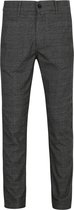 Pierre Cardin - Pantalon Broek Ruit Grijs - Heren - Maat W 31 - L 32 - Slim-fit