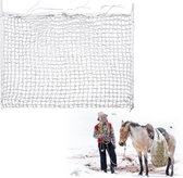 Foin Slowfeeder pour chevaux 120 x 90 cm Convient aux animaux au pâturage - Contre la pourriture des écuries - Favorise la santé