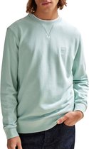BOSS - Sweater Westart Turquoise - Heren - Maat XXL - Regular-fit