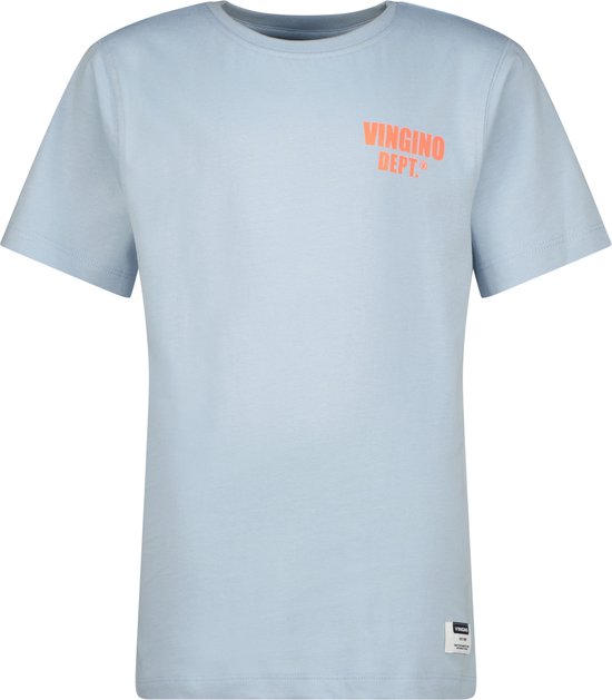 Vingino T-shirt Hasial Garçons T-shirt - Bleu grisâtre - Taille 164