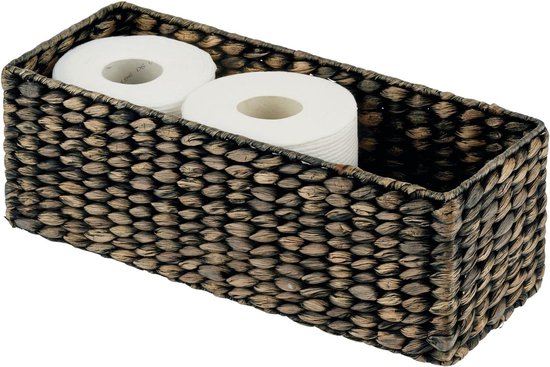 HMF Water Hyacinth and Seagrass Storage Basket, Set of 4