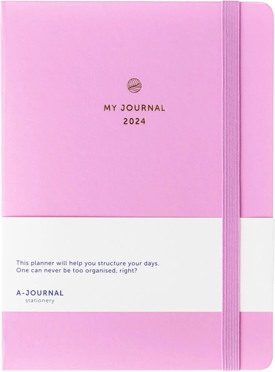 My Journal Agenda 2024 - Lila - A-Journal