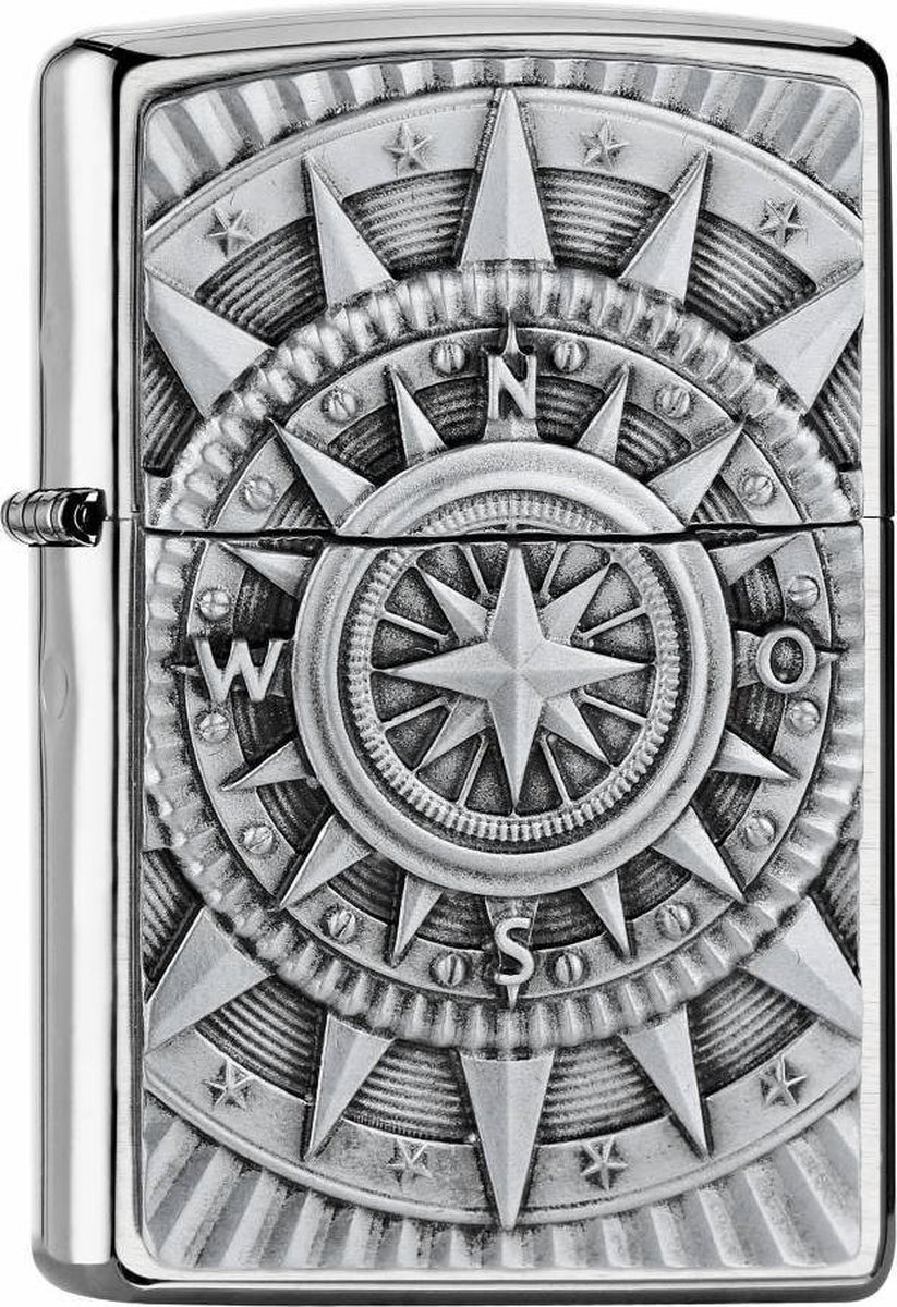 Aansteker Zippo Compass Emblem