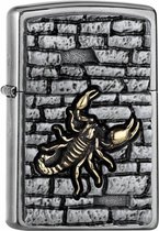 Aansteker Zippo Scorpion on the Wall Emblem