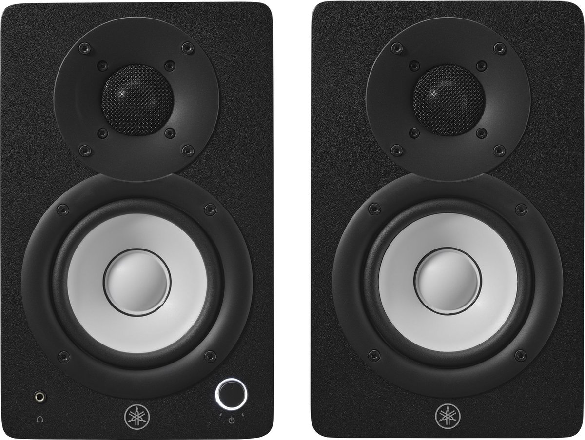HS4 4 inch - Actieve studiomonitor - Per set - MP by Yamaha in Black – product photo