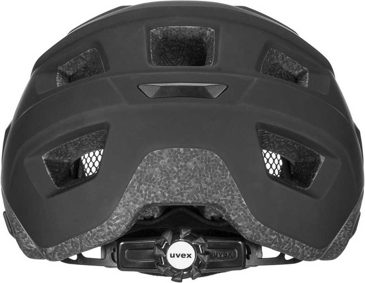 uvex Access Fietshelm Black Mat - Unisex - maat 57-61
