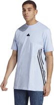 Adidas Fi 3s T-shirt Met Korte Mouwen Blauw XL / Regular Man