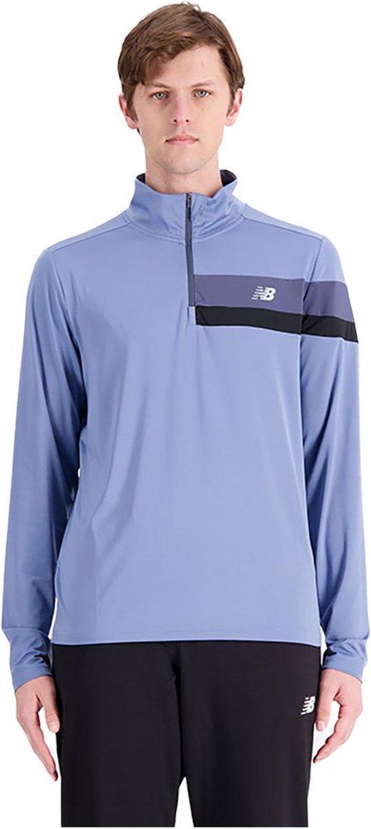 New Balance Accelerate Halve Rits Sweatshirt M Man Unknow