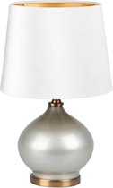Lampenvoet glas - lampenvoet White Glass - lampenvoet lichtgroen