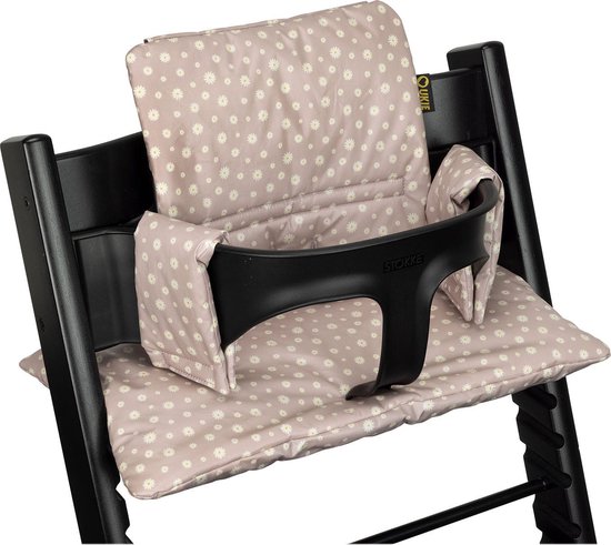 Stoelverkleiner TrippTrapp - Geschikt voor Stokke Tripp Trapp Kussenset - Kinderstoel Verkleiner - Perfecte Pasvorm - Geplastificeerd en Snel Schoon - Daisy