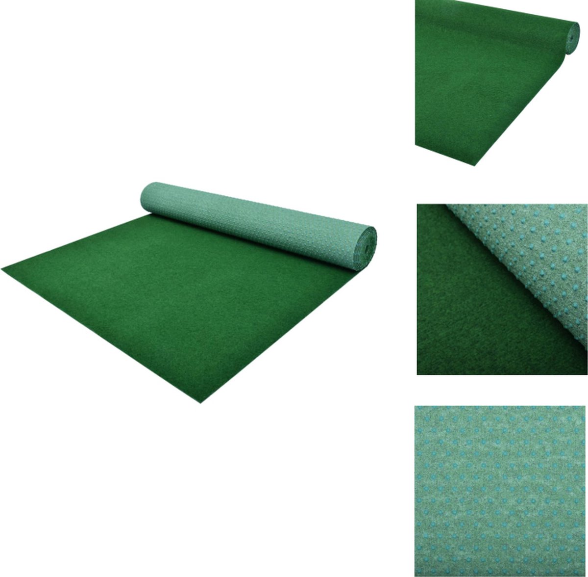 VidaXL Kunstgras Opeengepakt 10 x 1.33 m 2 mm poolhoogte Kunstplant