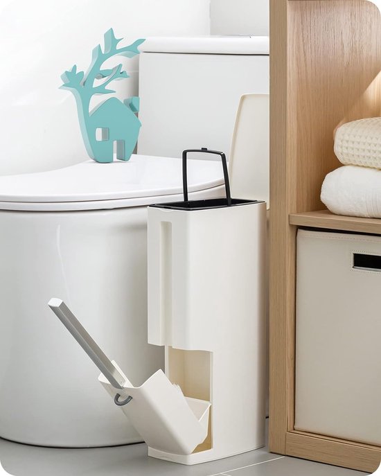 Velenti Toiletpapierhouder, met schaapjesdesign, grappig, staand, 3D