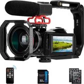Bol.com Videocamera - Videocamera 4k - Videocamera Digitaal aanbieding