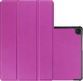 Hoesje Geschikt voor Lenovo Tab M10 (3rd gen) Hoesje Case Hard Cover Hoes Book Case - Paars