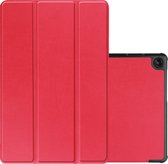 Hoesje Geschikt voor Lenovo Tab M10 (3rd gen) Hoesje Case Hard Cover Hoes Book Case - Rood