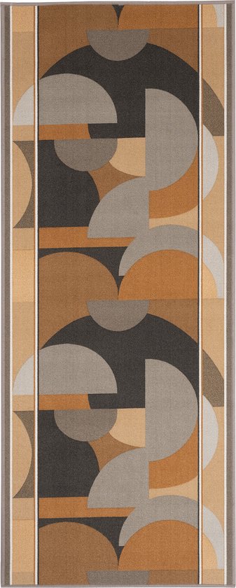 Tapiso – tapis de couloir en caoutchouc antidérapant, marron, Beige, pour couloir, salon, taille 100x300
